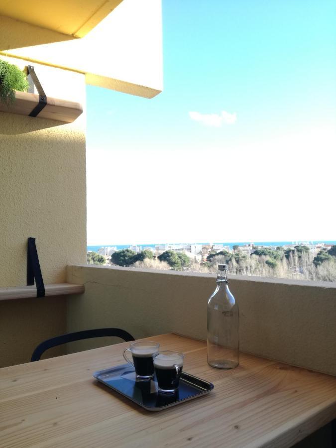 Bel appt T2 4p confortable avec vue mer imprenable Narbonne-Plage Extérieur photo